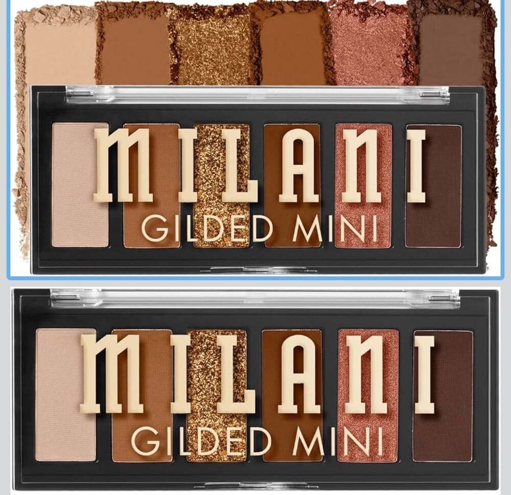 Milani Gilded Mini Eyeshadow Palette 130 Champagne Problems